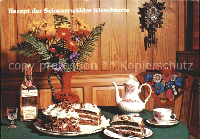 Uhren Kuckucksuhr Rezept Schwarzwälder Kirsch
