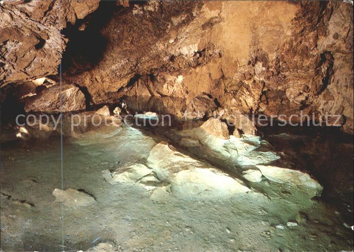 Hoehlen Caves Grottes Bozkov okres Semily Jezerni dom