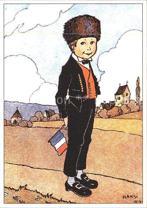 Hansi Alsace Heureuse Repro