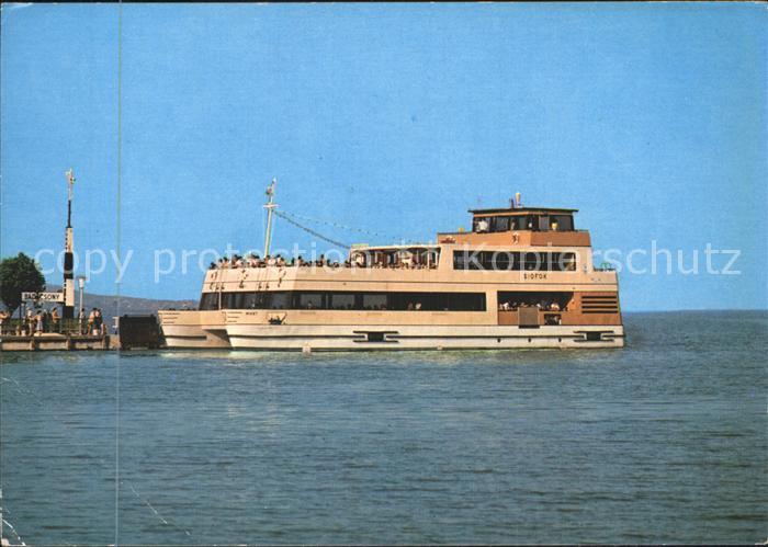 Faehre Ferry Bac Traghetto-- Siofok Plattensee Balaton