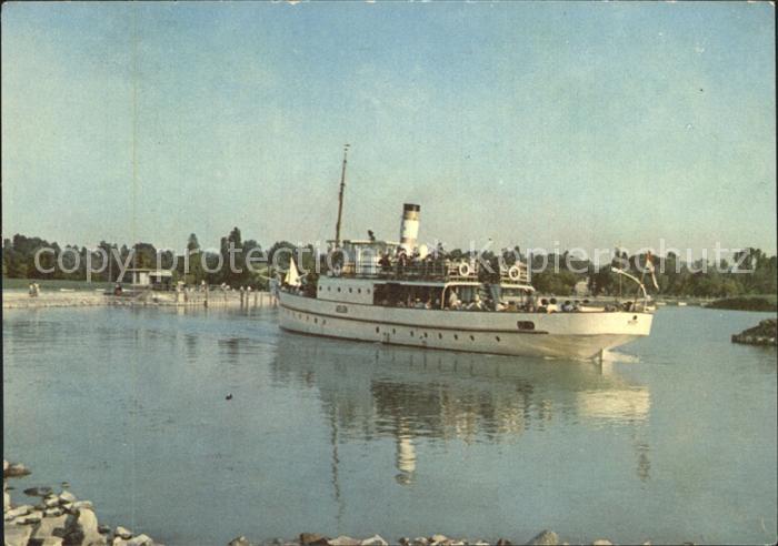 Dampfer Binnenschifffahrt Goezhajo Balaton