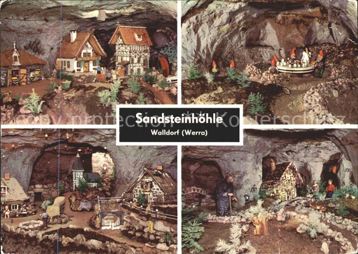 Maerchen Sagen Sandsteinhoehle Walldorf Sandmaennchen Schneewittchen