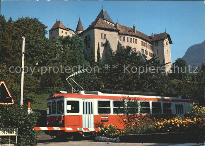 Eisenbahn Train Vevey Les Pleiades Chateau de Blonay