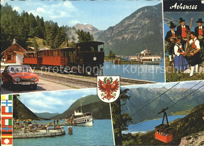 Zahnradbahn Achensee Seespitz Trachten Maurach Rofan-Seilbahn Karwendel