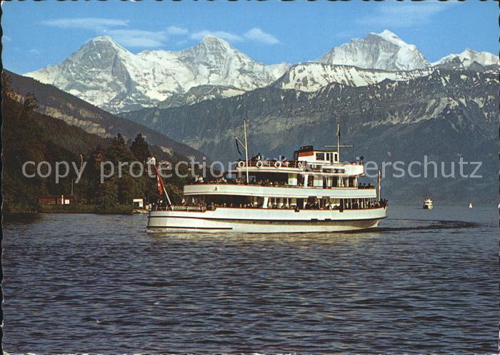 Motorschiffe Jungfrau Thunersee Eiger-Moench-Jungfrau