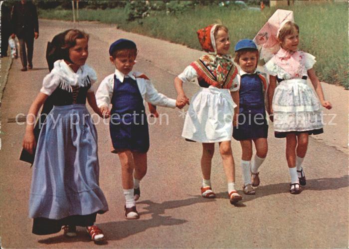 Trachten Sorben Kinder Serbska narodna drasta