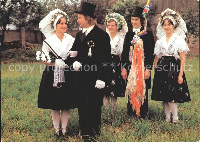 Hochzeit Niedersorben Heinersbrueck Trachten