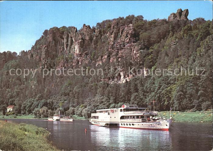 Motorschiffe Bastei Saechsische Schweiz