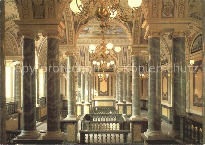 Opergebaeude Semperoper Dresden Oberes Vestibuel Zwingerseite