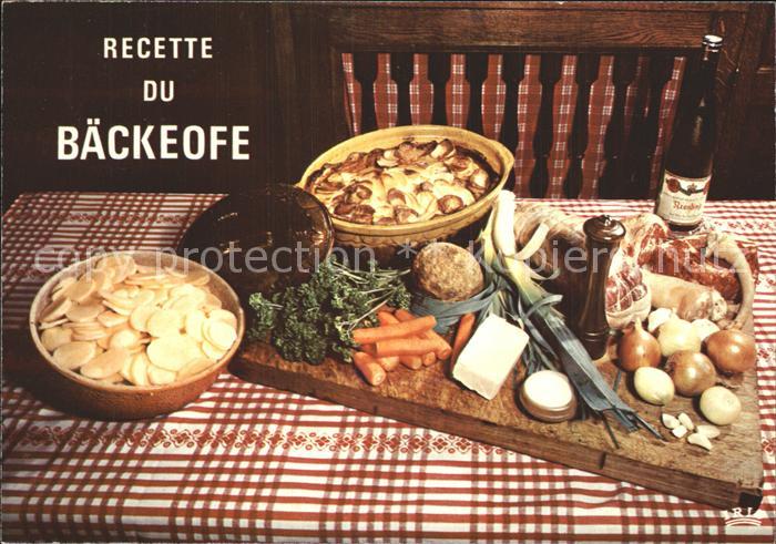 Lebensmittel Recette Baeckeofe