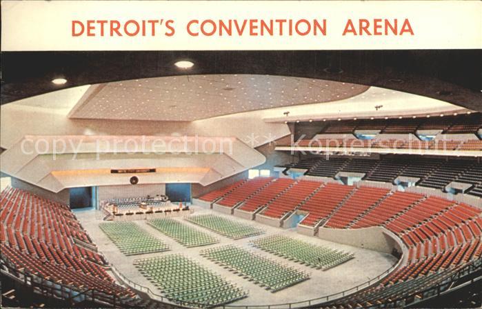 Detroit Michigan Detroits Convention Arena