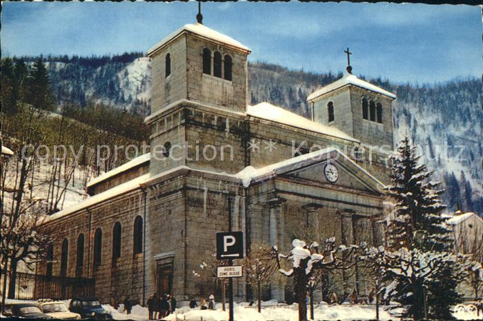 Morez Eglise sous la neige