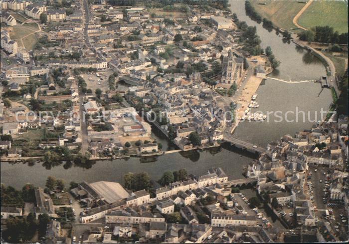 Sable-sur-Sarthe Fliegeraufnahme