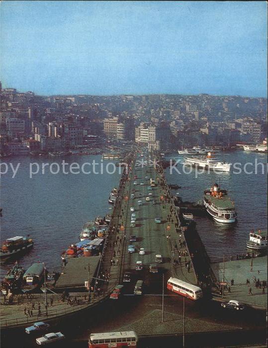Istanbul Constantinopel Galata-Bruecke