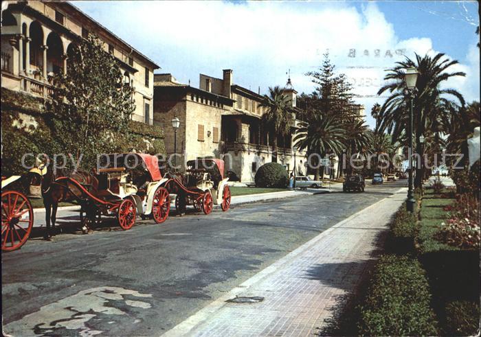 Palma de Mallorca Paseo de Sagrera