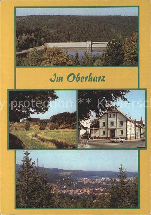 Wernigerode Harz Zilerbachtalsperre Bodetal Elbingerode-Rathaus