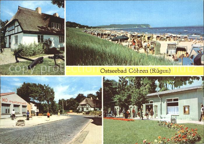 Goehren Ruegen Strand HO Kaufhalle Rationell