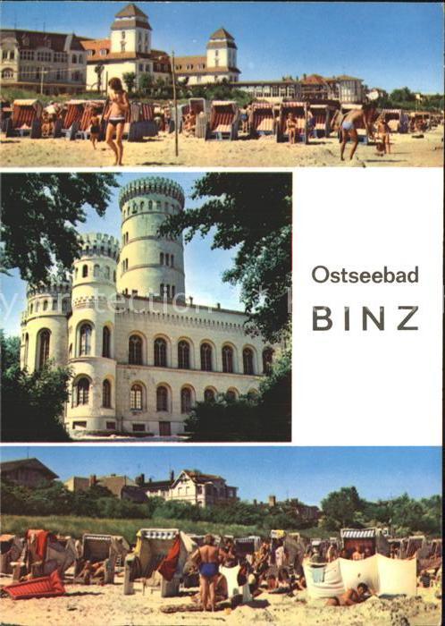 Binz Ruegen Strand Gebaeude