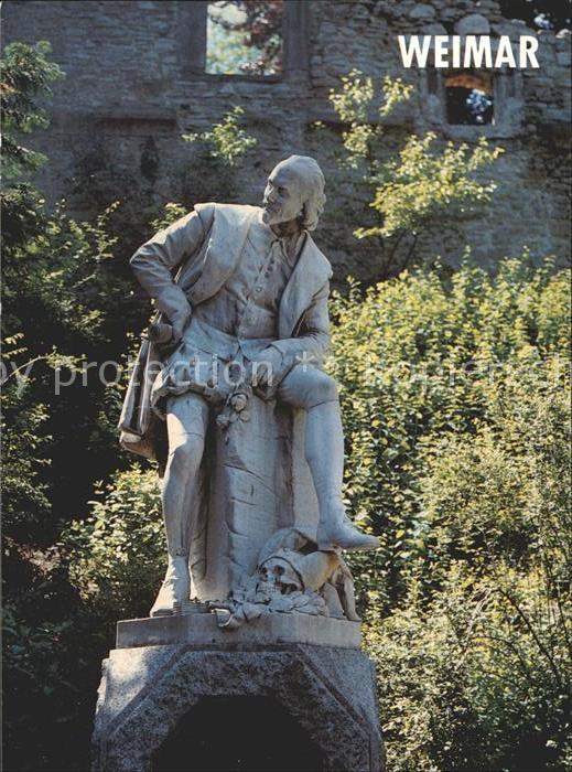 Weimar Thueringen Shakespeare Denkmal