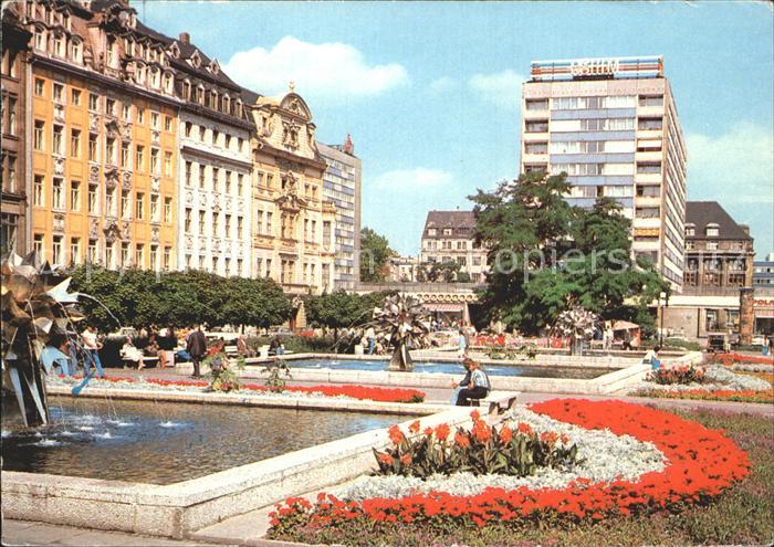 LEIPZIG Sachsen Sachsenplatz