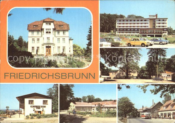 Friedrichsbrunn Harz Sanatorium Ernst Thaelmann Klobenberg-Baude