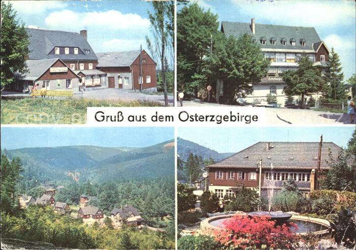 Baerenburg Sachsen Hotel Gaststaette zum Baeren Bahnhof Kipsdorf