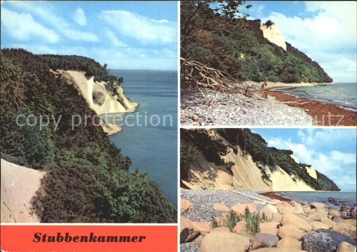 Stubbenkammer Ruegen Kreidefelsen Koenigsstuhl