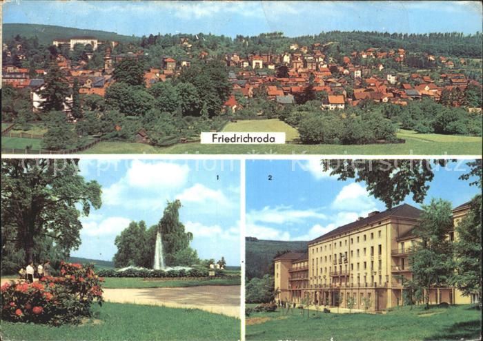 Friedrichroda FDGB Erholungsheim Walter Ulbricht