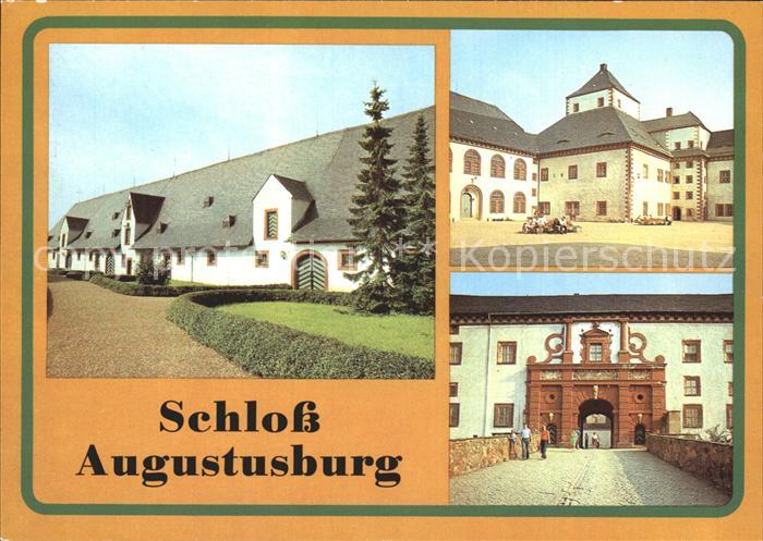 Augustusburg Schloss Stallgebaeude Kuechenhaus Nordportal