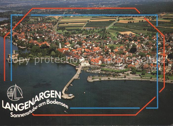Langenargen Bodensee Fliegeraufnahme