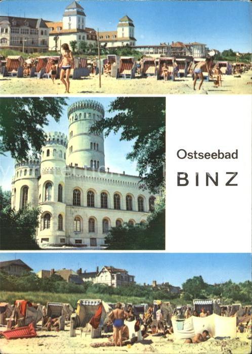 Binz Ruegen Gebaeude Strand