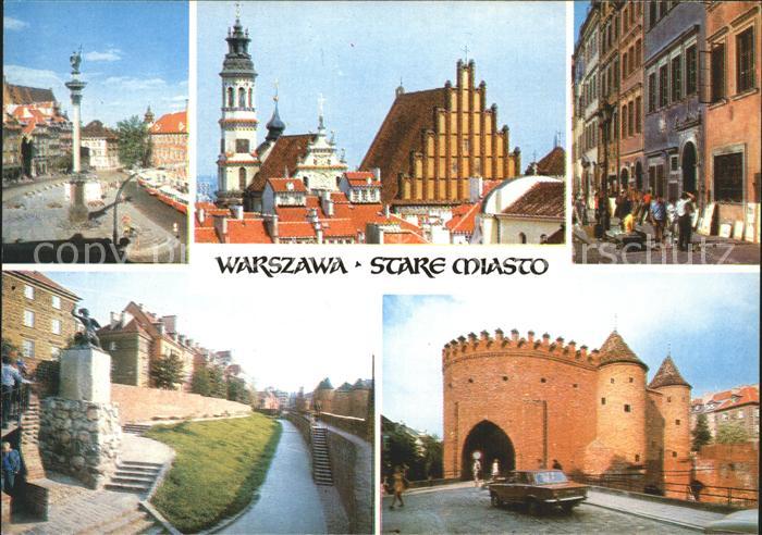 Warszawa Stare Miasto Plac Zamkowy