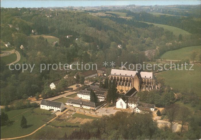 Altenberg Rheinland Fliegeraufnahme Hotel zur Post