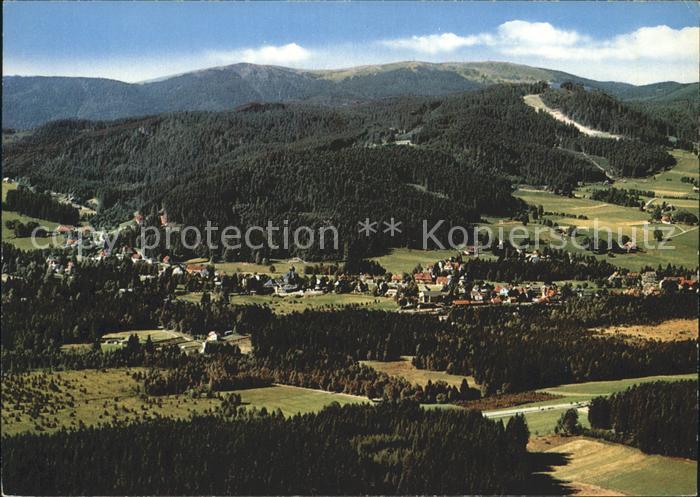 Hinterzarten Breisgau-Hochschwarzwald BW Fliegeraufnahme Feldberg