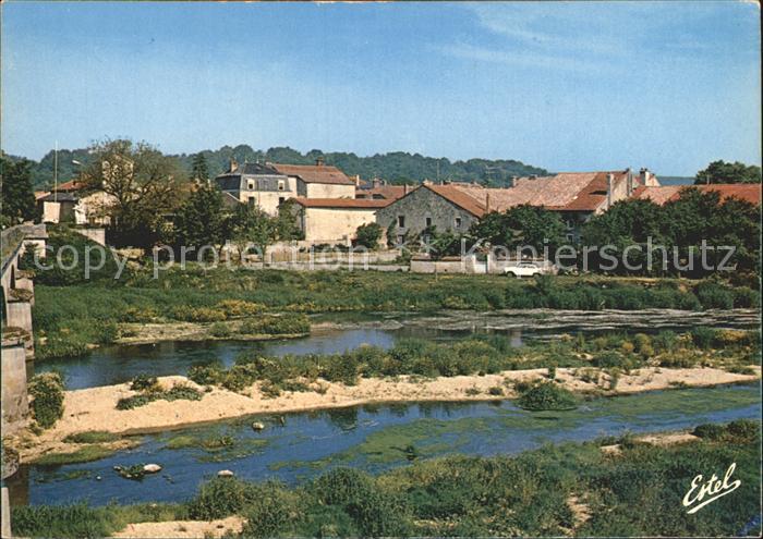 Domremy-la-Pucelle Vosges Pont Meuse eglise village naquit Jeanne d Arc