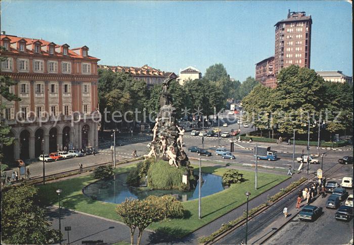 Torino Piazza Statuto Monumento Caduti Traforo Frejus
