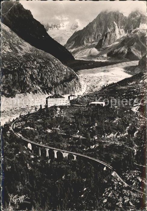 Chamonix Mont-Blanc Fliegeraufnahme