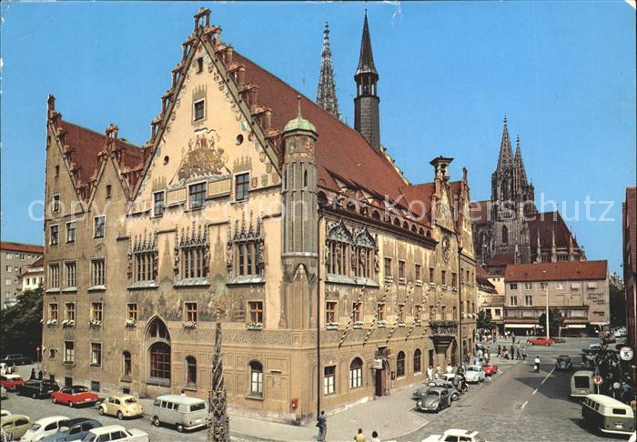 Ulm Donau Spaetgotisches Rathaus