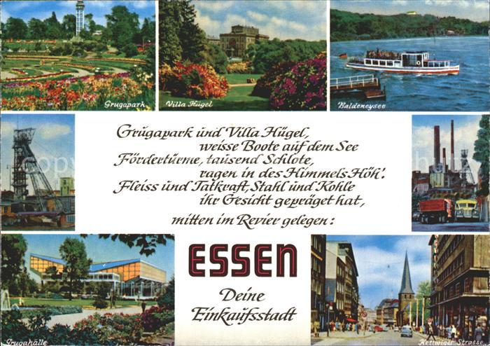 Essen Ruhr Baldeneysee Villa Huegel Grugaperk