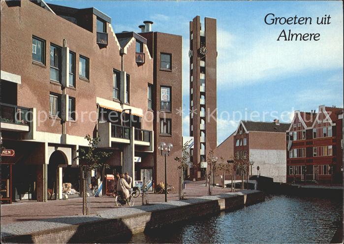 Almere Kerkgracht carillontoren