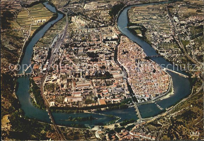 Cahors en Quercy Fliegeraufnahme Boucle du Lot