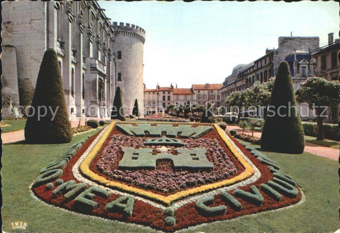 Angouleme Jardin Hotel de Ville Ecusson