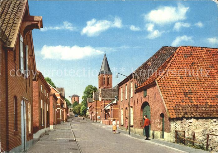 Zeddam Montferland Beneden- Bovendorpstraat R. K. Kerk Torenmolen