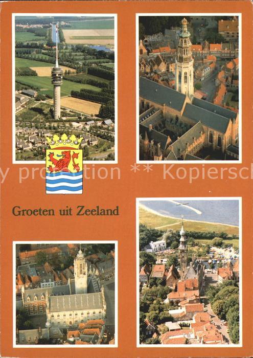 Zeeland Niederlande Kirche Fernsehturm