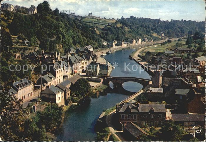 Dinan 22 Pont gothique franchissant Rance