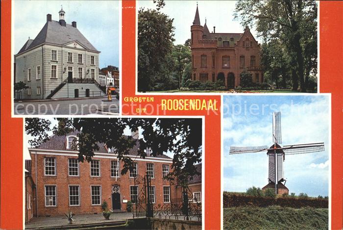 Roosendaal Windmuehle Gebaeude