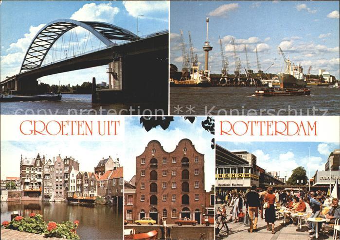 Rotterdam Bruecke Hafen