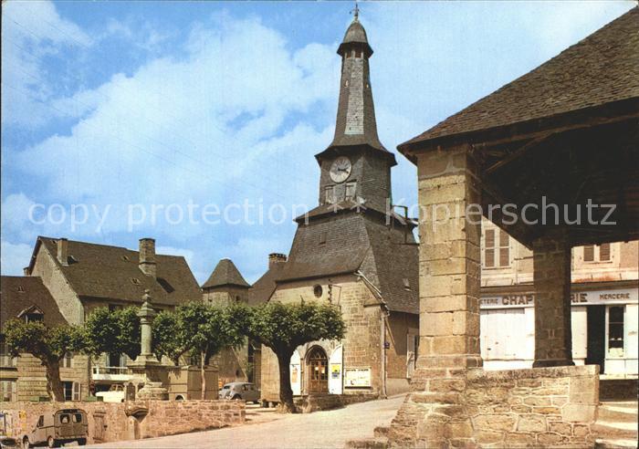 Treignac Mairie vieille halle