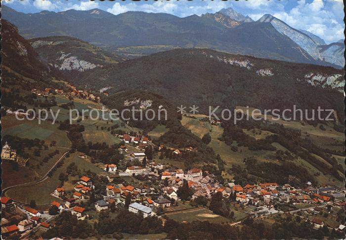 Saint-Jeoire Fliegeraufnahme