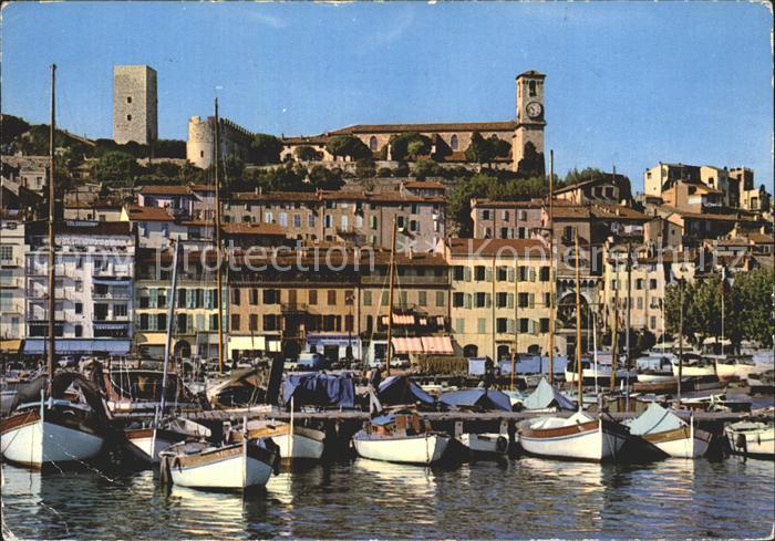 Cannes Alpes-Maritimes Port Quai St-Pierre Suquet